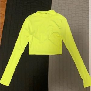 Neon Crop Top